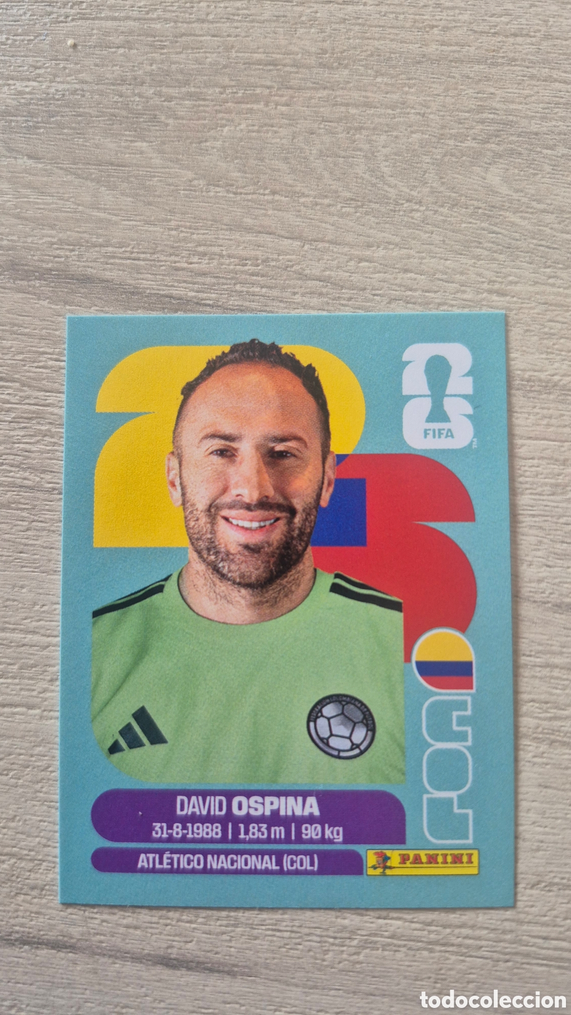 Cromos de F&uacute;tbol: COL3 Ospina FIFA World Cup 2026