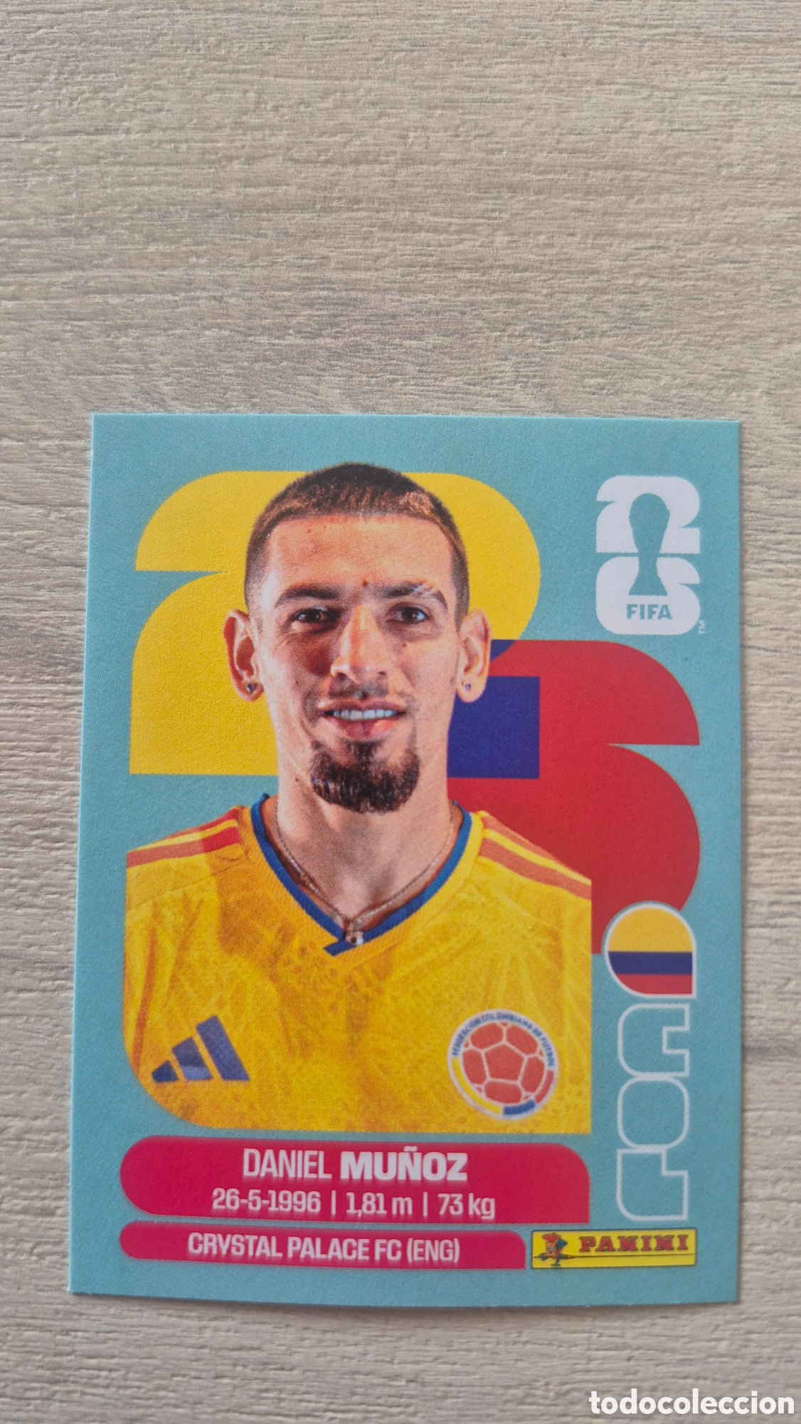 Cromos de F&uacute;tbol: COL6 Mu&ntilde;oz FIFA World Cup 2026