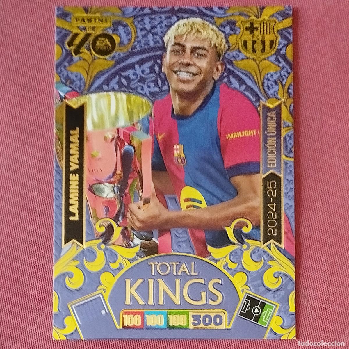 Cromos de F&uacute;tbol: LAMINE YAMAL - F.C. BARCELONA - TOTAL KINGS - 25 26 ADRENALYN XL - 2025 2026