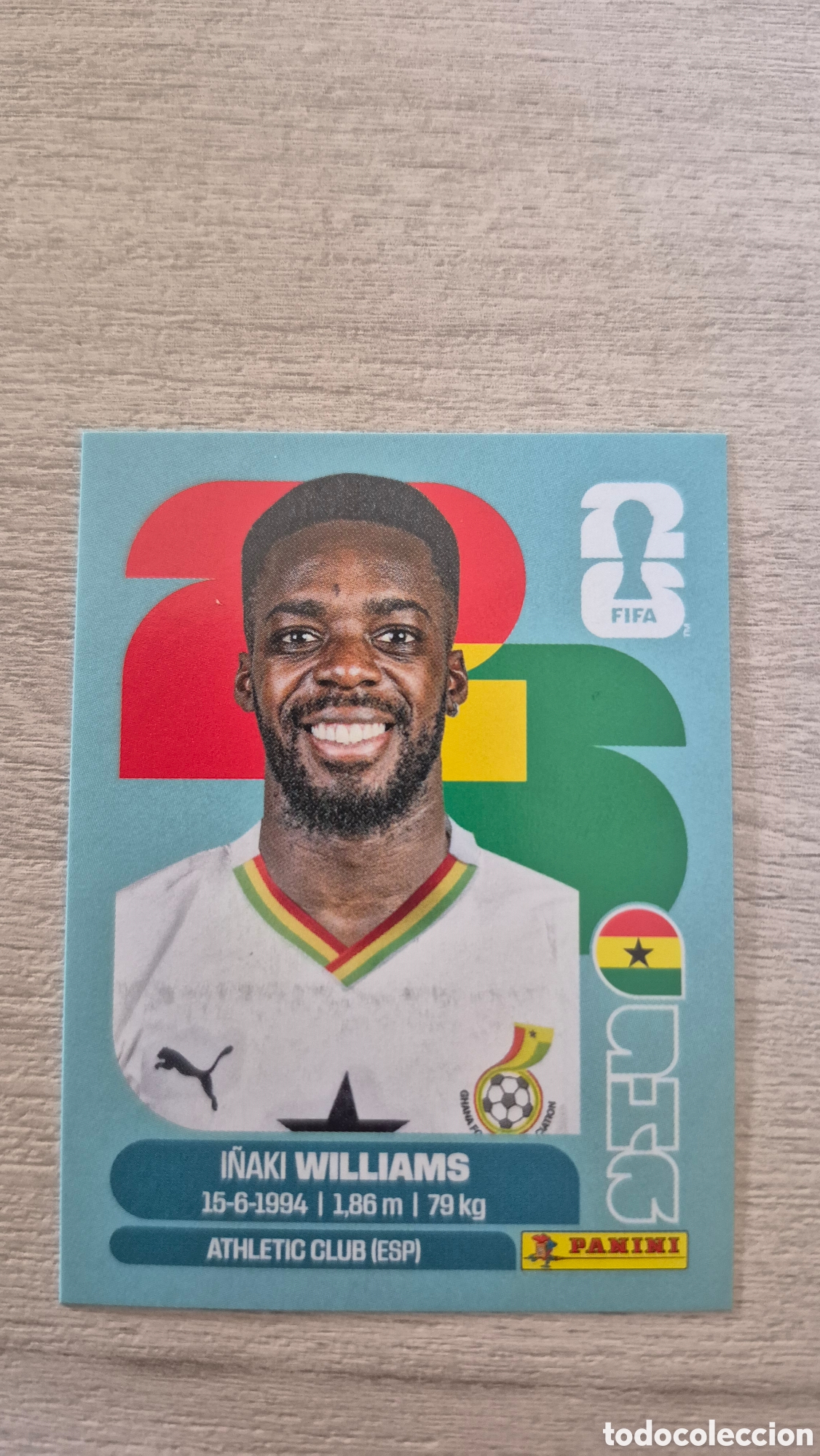 Cromos de F&uacute;tbol: GHA15 Williams FIFA World Cup 2026