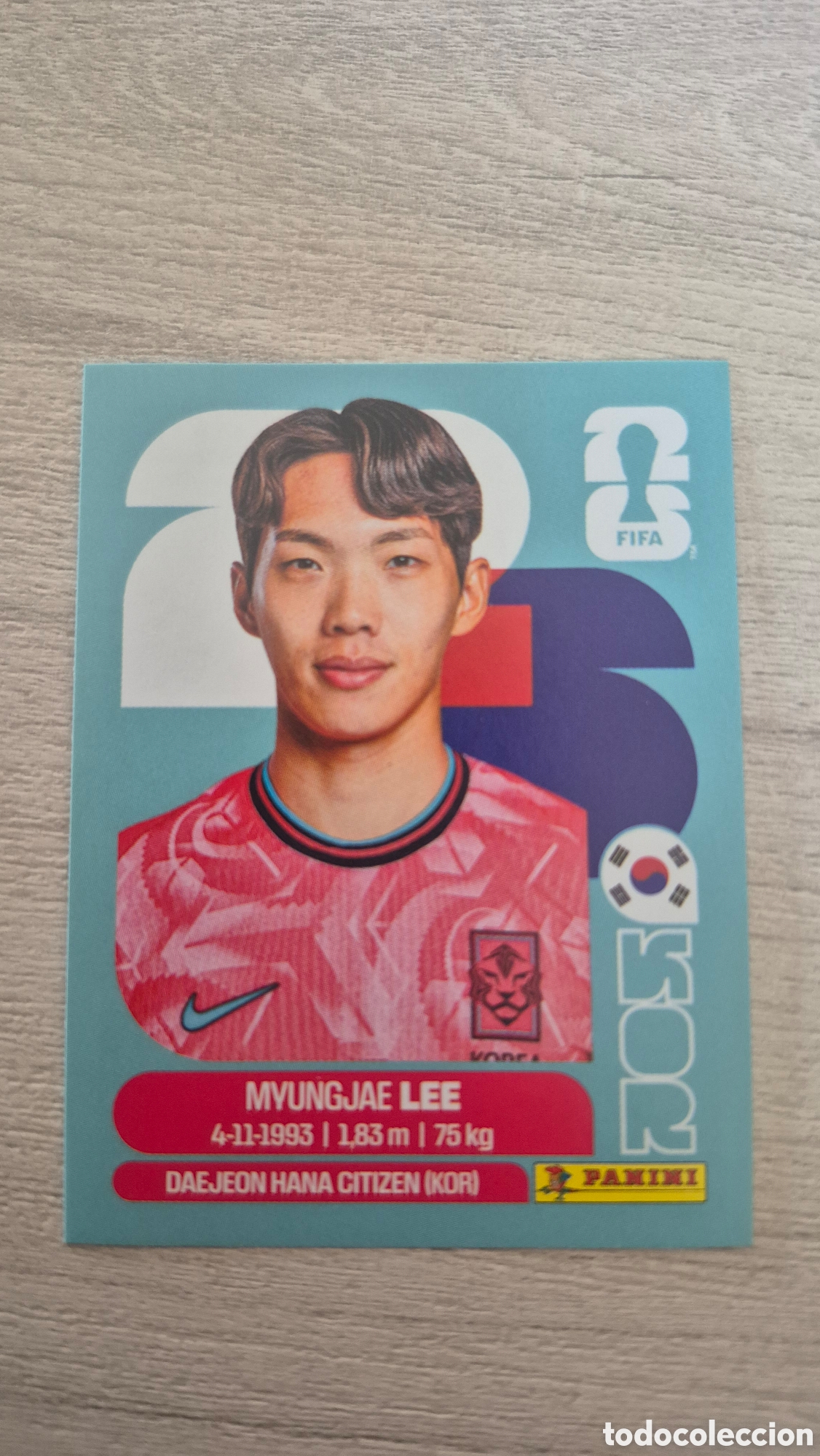 Football Stickers: KOR9 Lee FIFA World Cup 2026