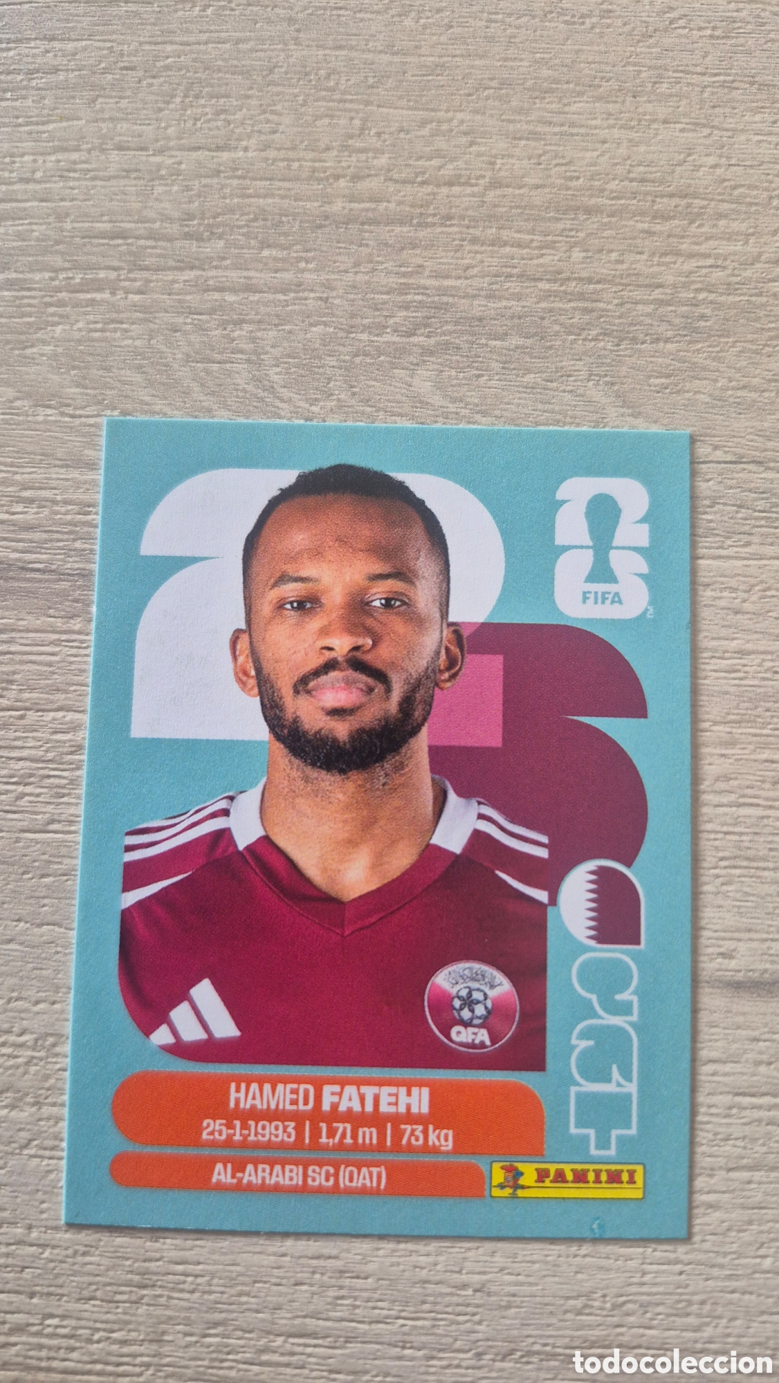Cromos de F&uacute;tbol: QAT12 Fatehi FIFA World Cup 2026