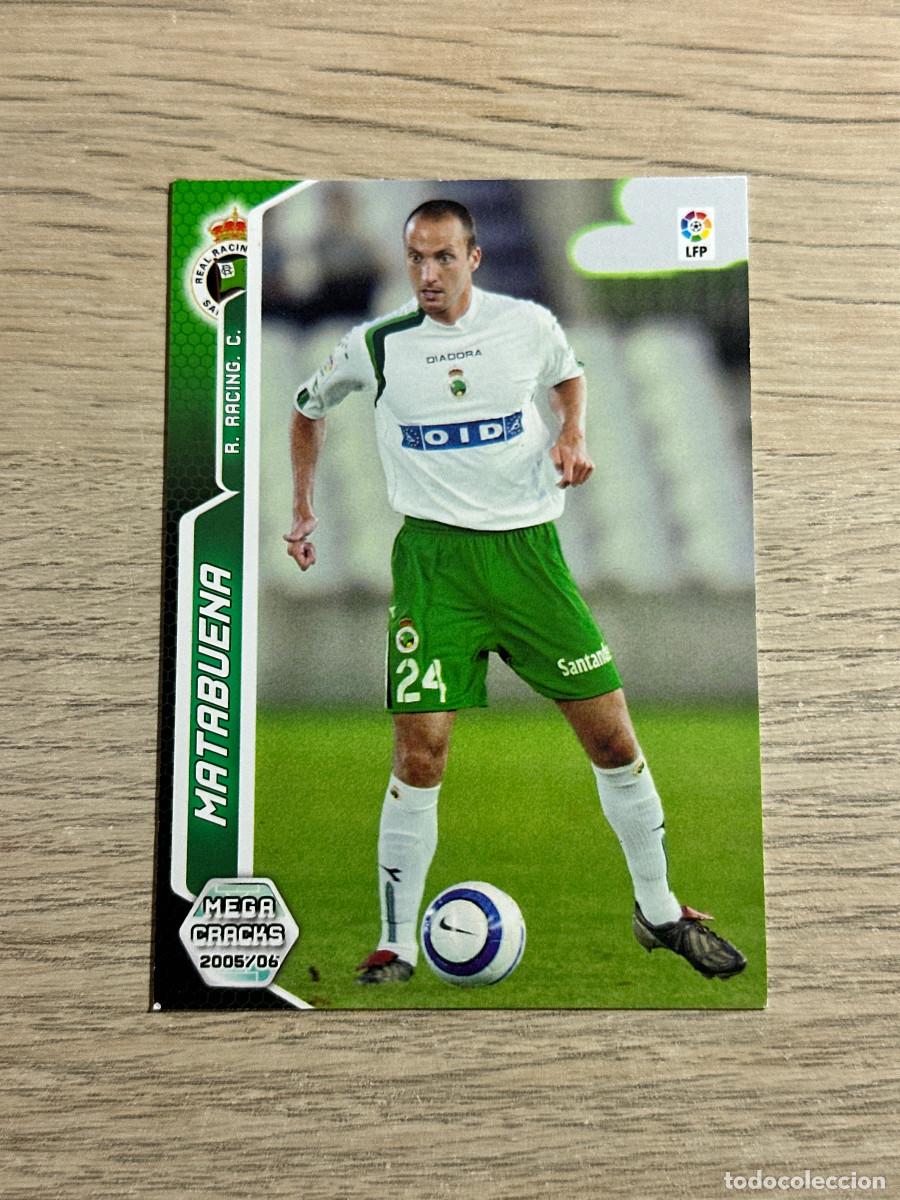 Cromos de F&uacute;tbol: MATABUENA N&ordm; 265 RACING 2005 2006 PANINI MEGACRACKS 05 06