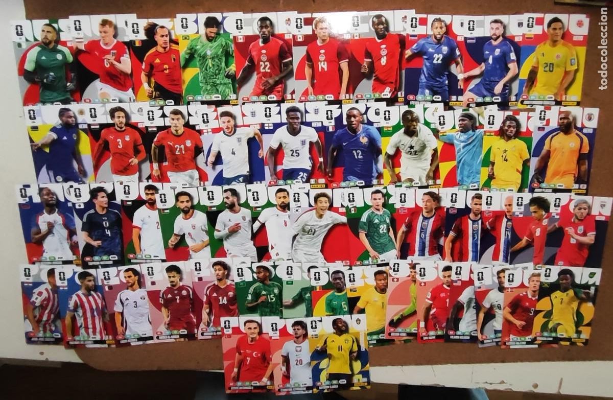 Cromos de F&uacute;tbol: ADRENALYN XL FIFA WORLD CUP 2026 LOTE DE 51 CARDS SIN REPETIR, SACADO DE SOBRE # PANINI