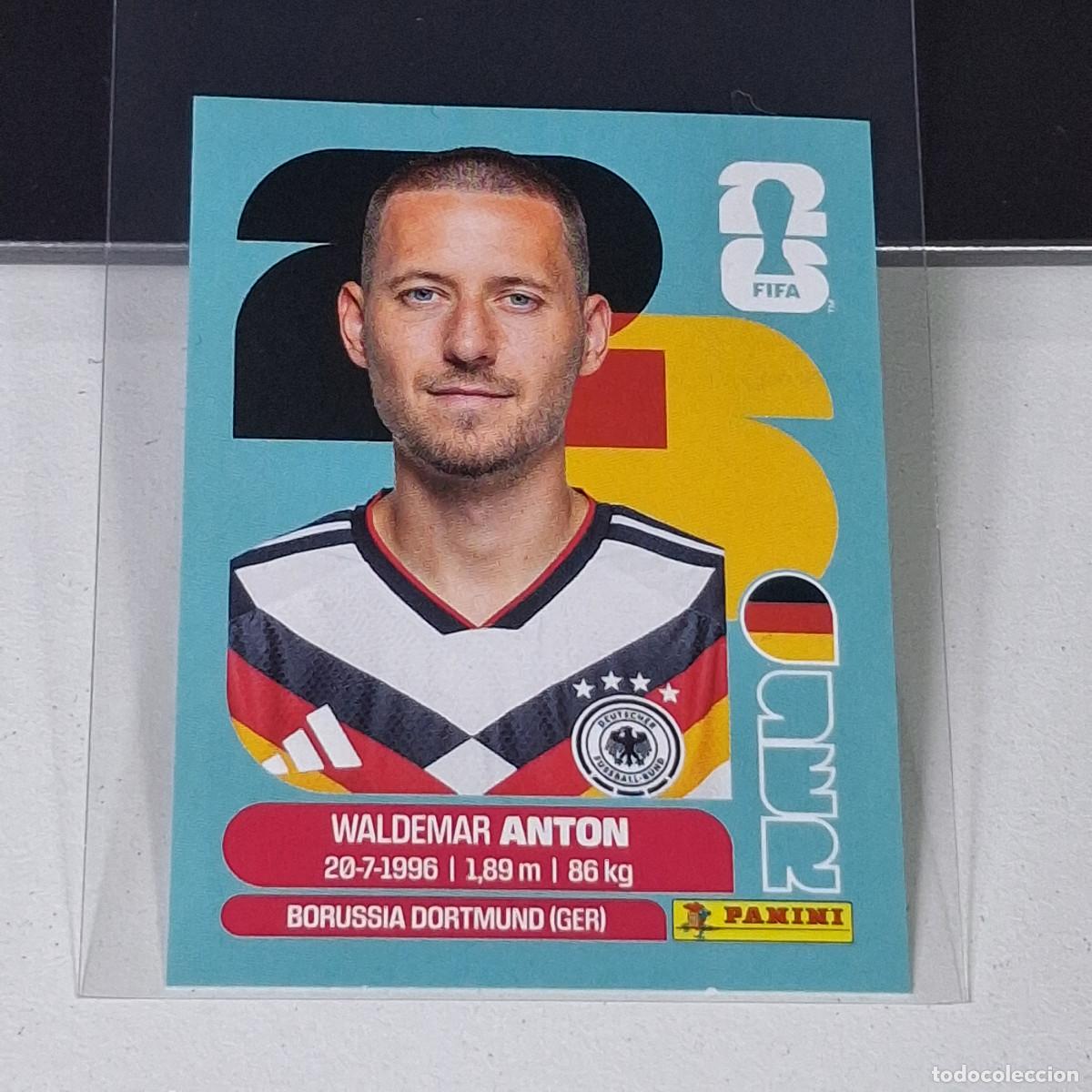 Cromos de F&uacute;tbol: B7 GER7 WALDEMAR ANTON 7 ALEMANIA GERMANY GER MUNDIAL FIFA WORLD CUP 2026 STICKER PANINI