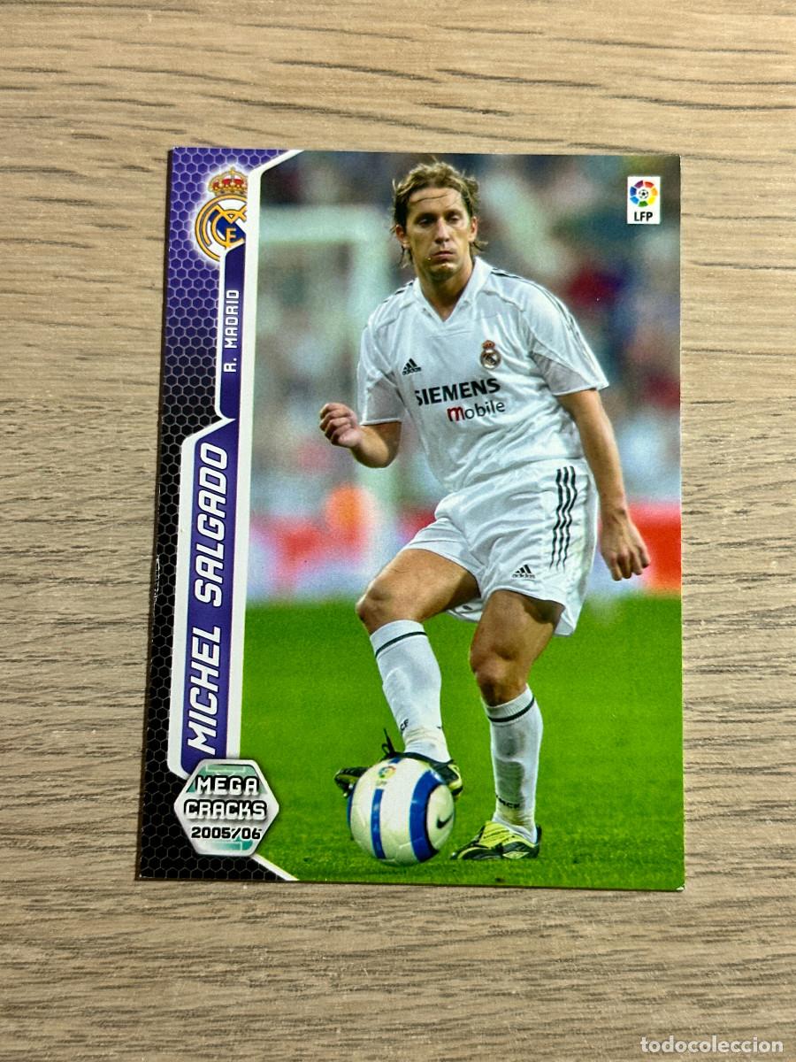 Cromos de F&uacute;tbol: MICHEL SALGADO N&ordm; 183 REAL MADRID 2005 2006 PANINI MEGACRACKS 05 06