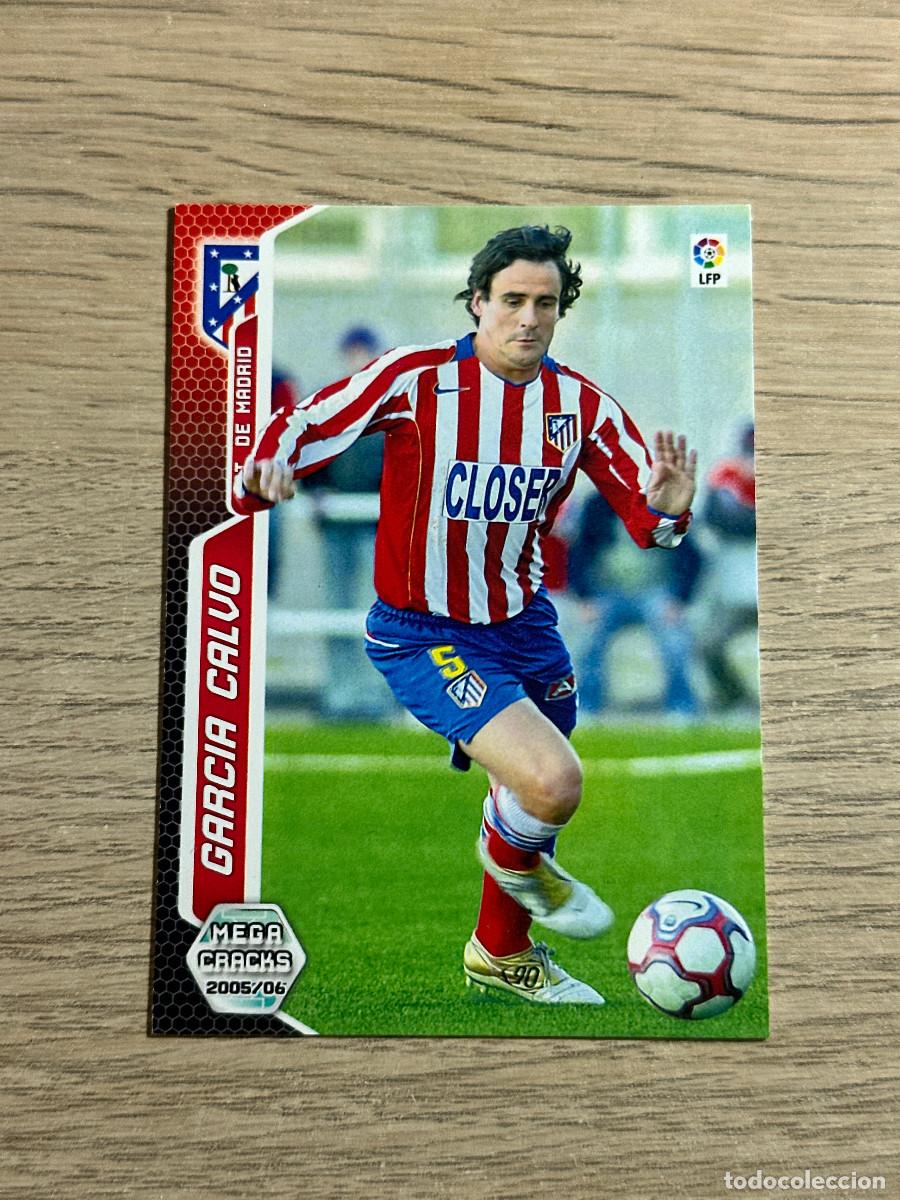 Cromos de F&uacute;tbol: GARCIA CALVO N&ordm; 43 ATLETICO DE MADRID 2005 2006 PANINI MEGACRACKS 05 06