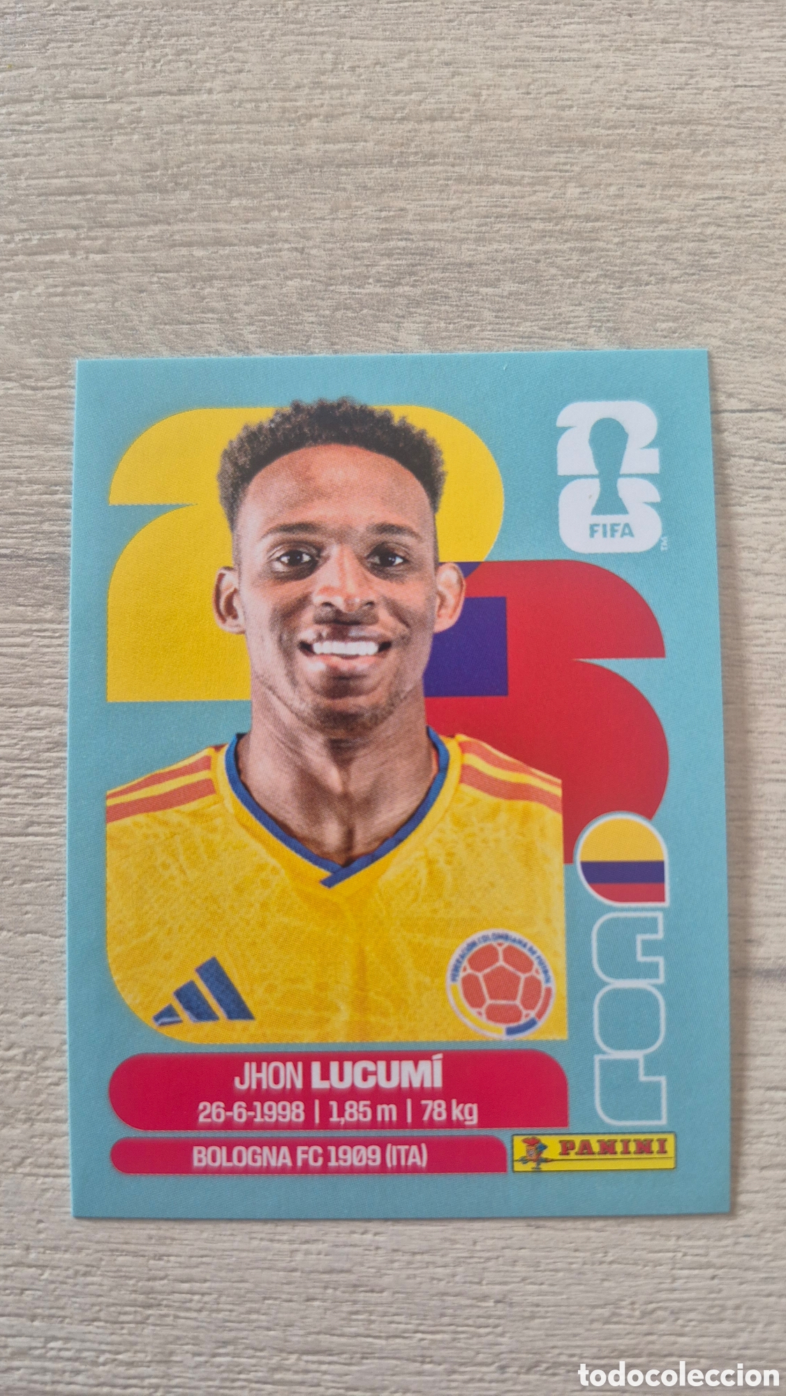 Cromos de F&uacute;tbol: COL8 Lucumi FIFA World Cup 2026