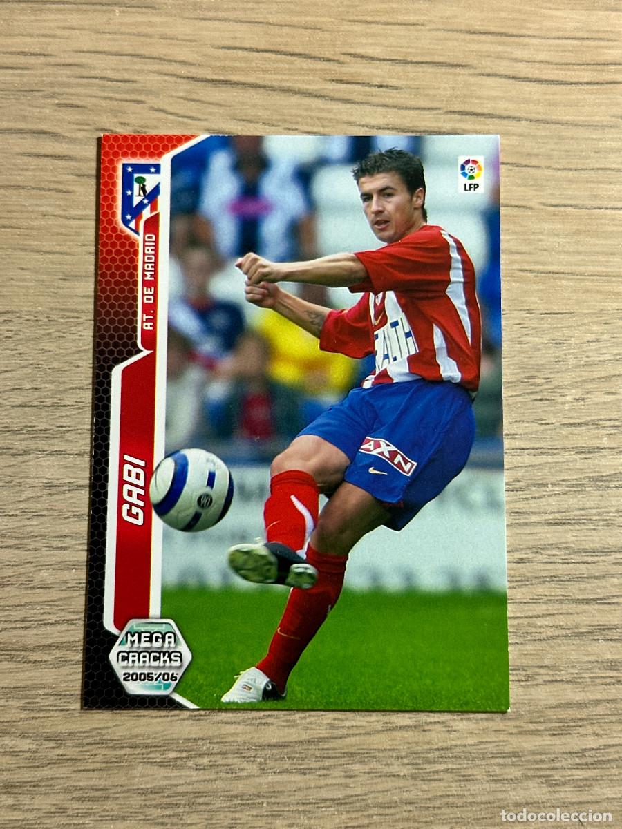 Cromos de F&uacute;tbol: GABI N&ordm; 45 ATLETICO DE MADRID 2005 2006 PANINI MEGACRACKS 05 06