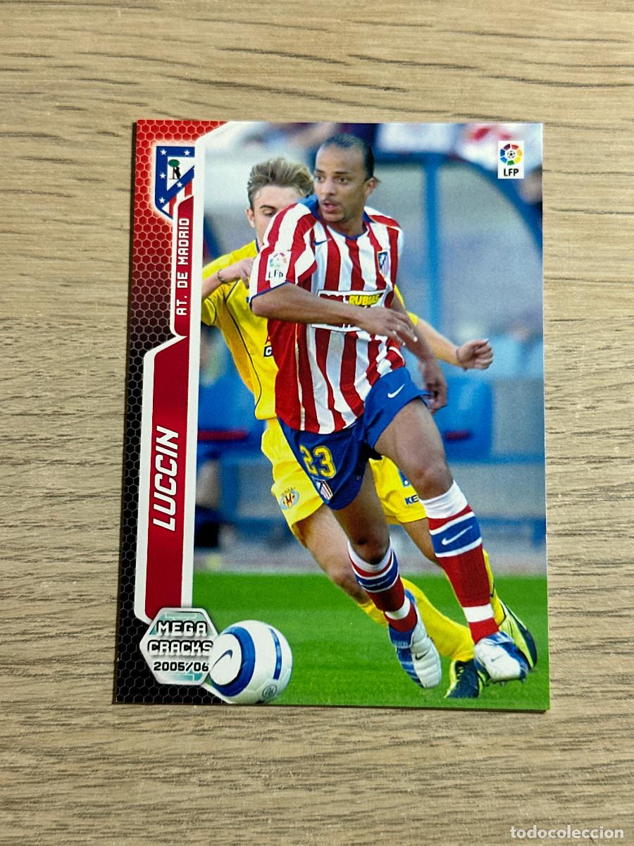 Cromos de F&uacute;tbol: LUCCIN N&ordm; 46 ATLETICO DE MADRID 2005 2006 PANINI MEGACRACKS 05 06