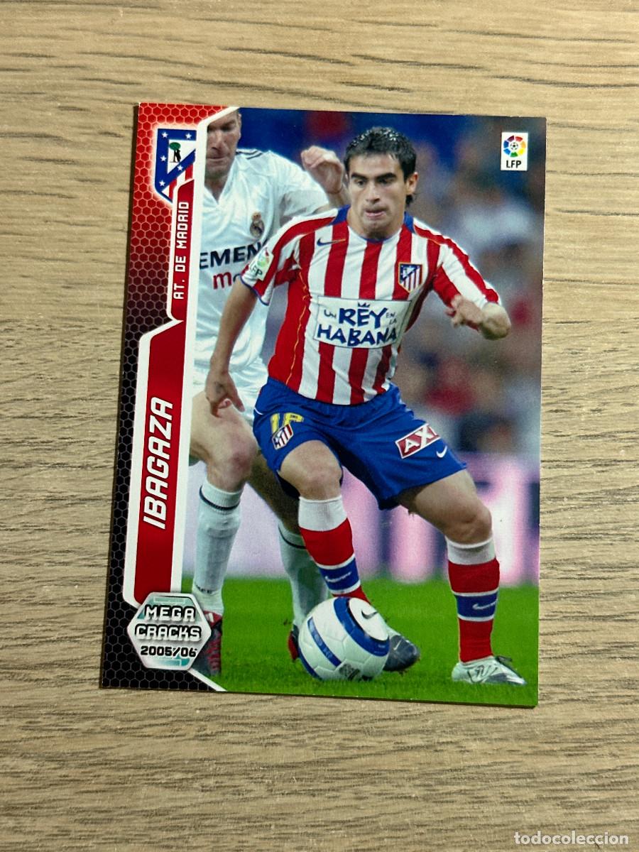 Cromos de F&uacute;tbol: IBAGAZA N&ordm; 48 ATLETICO DE MADRID 2005 2006 PANINI MEGACRACKS 05 06
