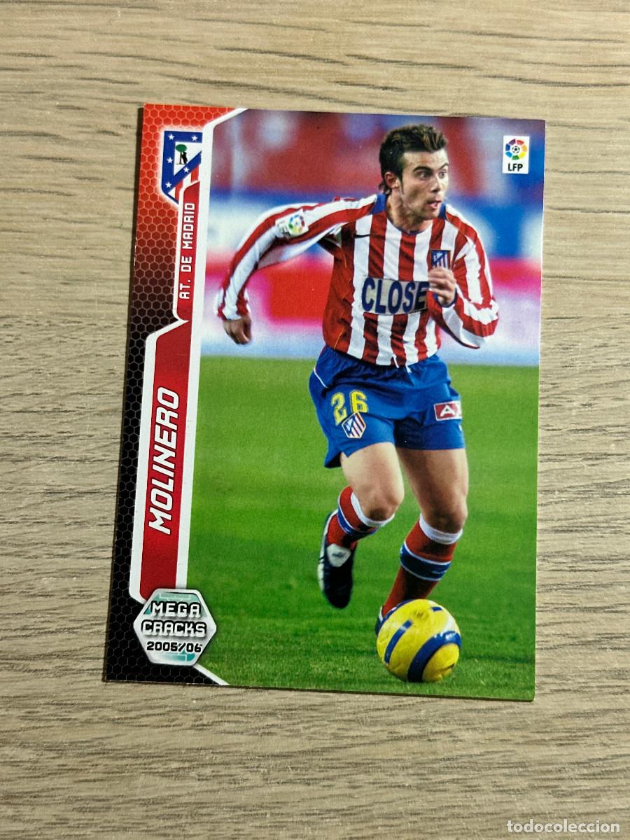 Cromos de F&uacute;tbol: MOLINERO N&ordm; 40 ATLETICO DE MADRID 2005 2006 PANINI MEGACRACKS 05 06