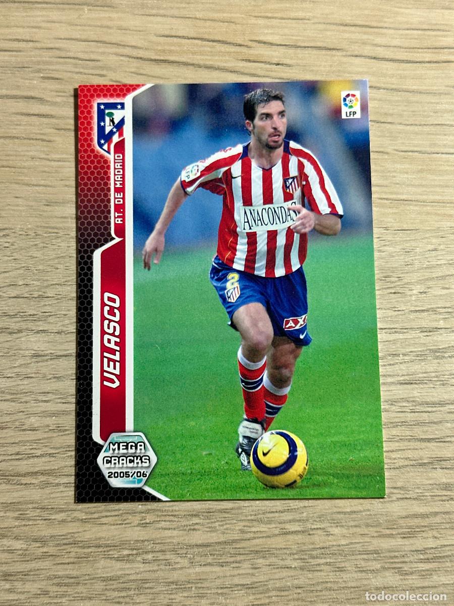 Cromos de F&uacute;tbol: VELASCO N&ordm; 39 ATLETICO DE MADRID 2005 2006 PANINI MEGACRACKS 05 06