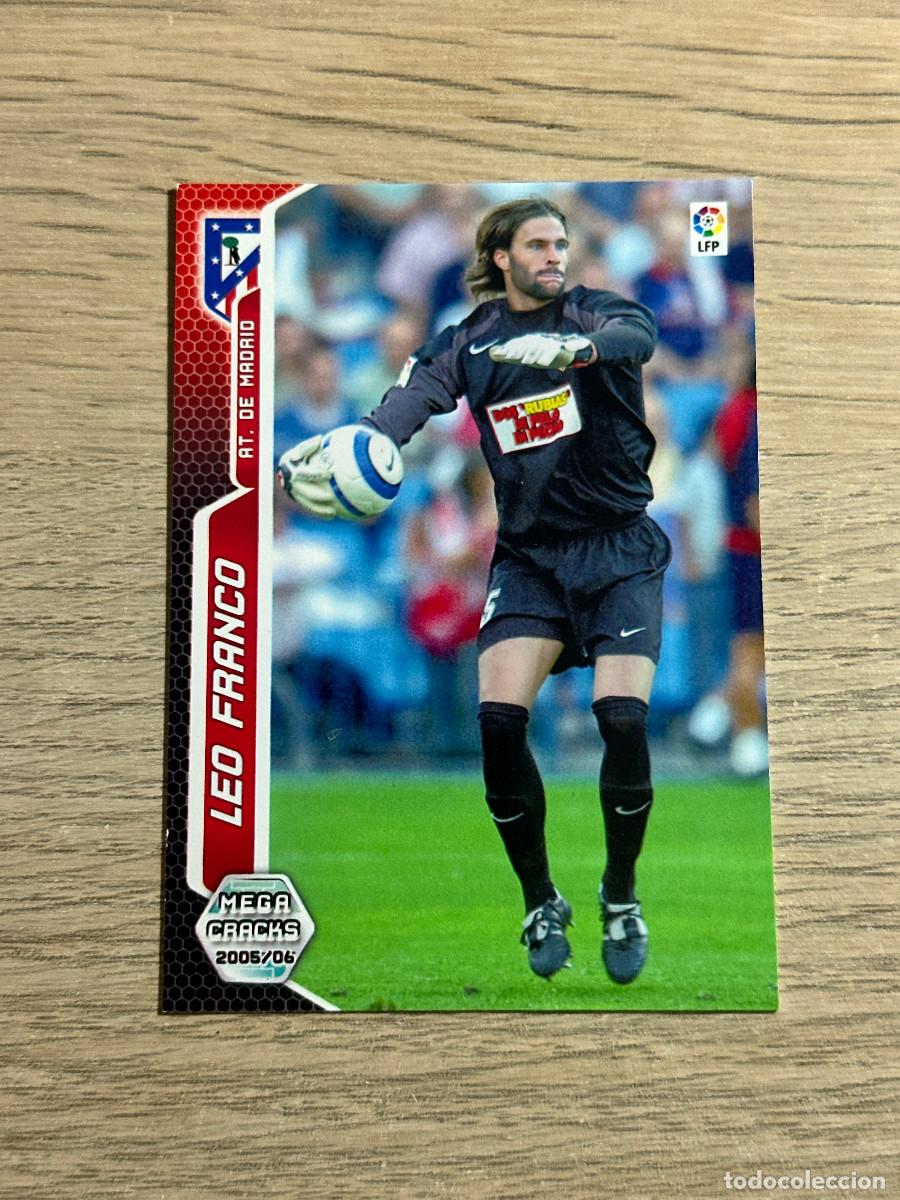 Cromos de F&uacute;tbol: LEO FRANCO N&ordm; 38 ATLETICO DE MADRID 2005 2006 PANINI MEGACRACKS 05 06