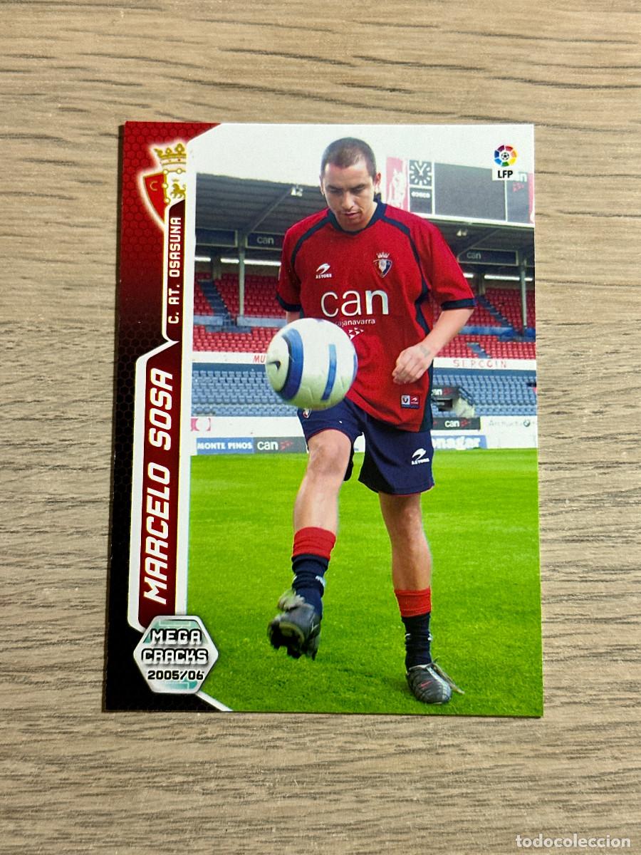 Cromos de F&uacute;tbol: MARCELO SOSA N&ordm; 457 OSASUNA 2005 2006 PANINI MEGACRACKS 05 06
