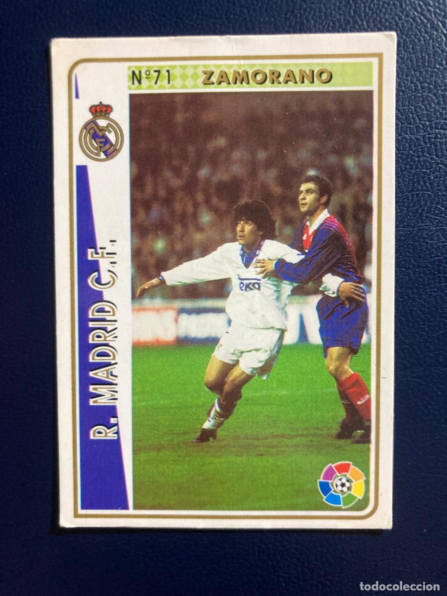 Fu&szlig;ball-Sticker: 71 ZAMORANO - REAL MADRID C.F. - MUNDICROMO Liga 94/95 1994/1995