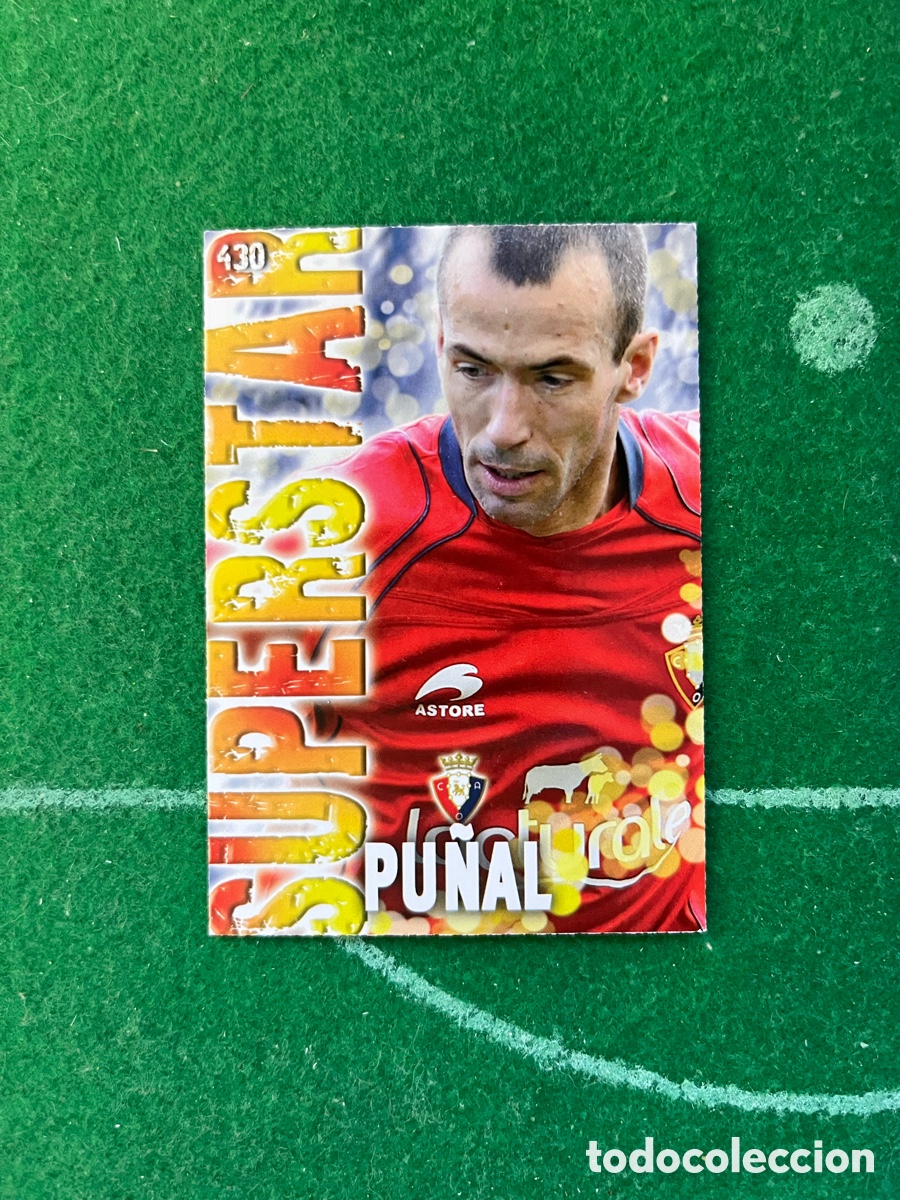 Cromos de F&uacute;tbol: 430 PU&Ntilde;AL OSASUNA LAS FICHAS DE LA LIGA 2013 2014 MUNDICROMO SUPERSTAR