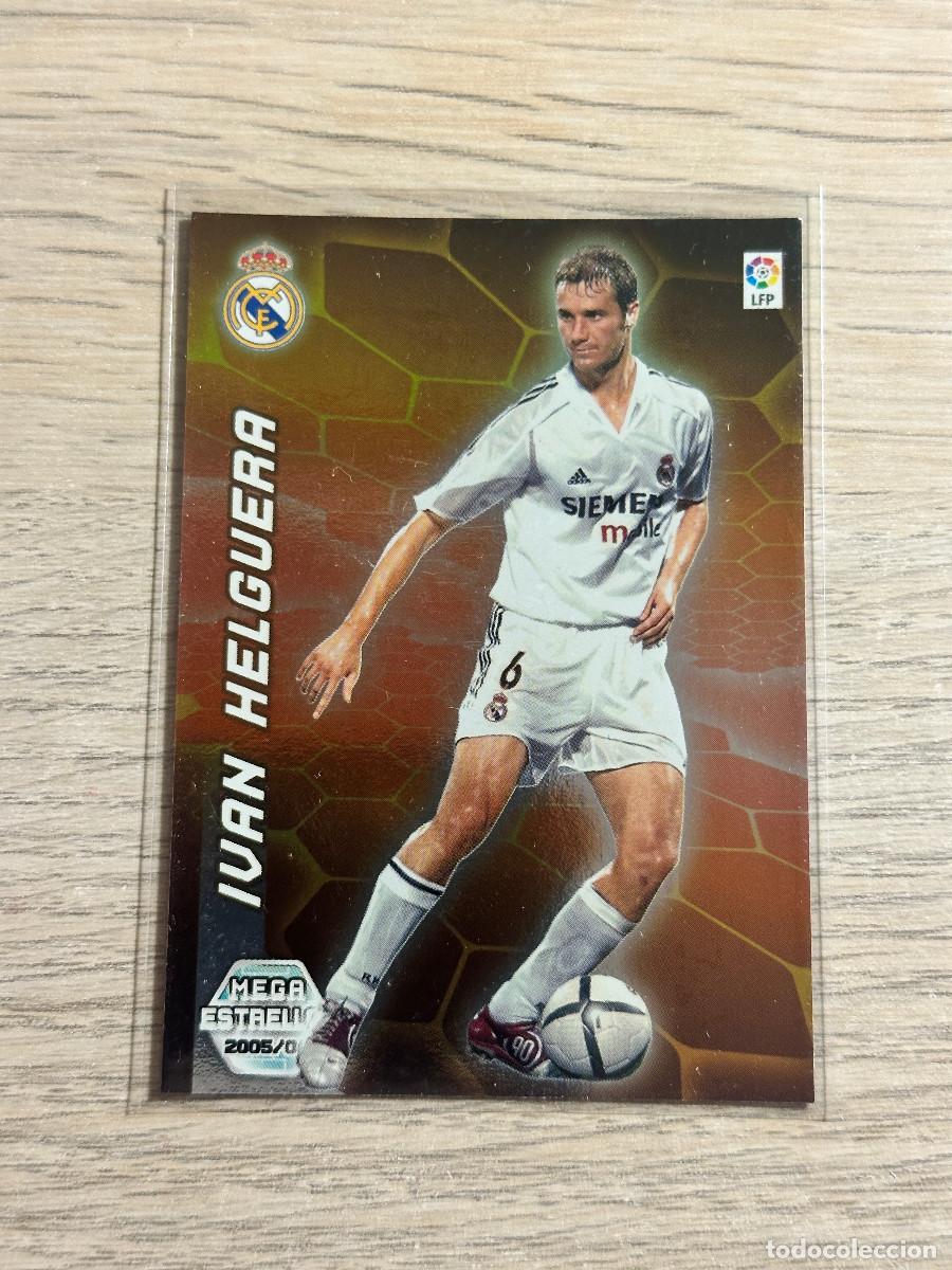Cromos de F&uacute;tbol: IVAN HELGUERA N&ordm; 369 REAL MADRID MEGA ESTRELLAS 2005 2006 PANINI MEGACRACKS 05 06