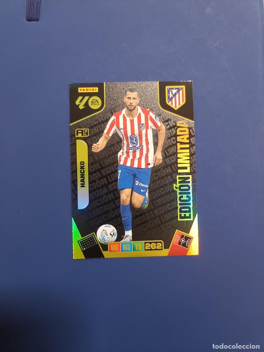 Cromos de F&uacute;tbol: Hancko edici&oacute;n limitada Adrenalyn XL 25 26 Atl&eacute;tico de Madrid 2025 2026