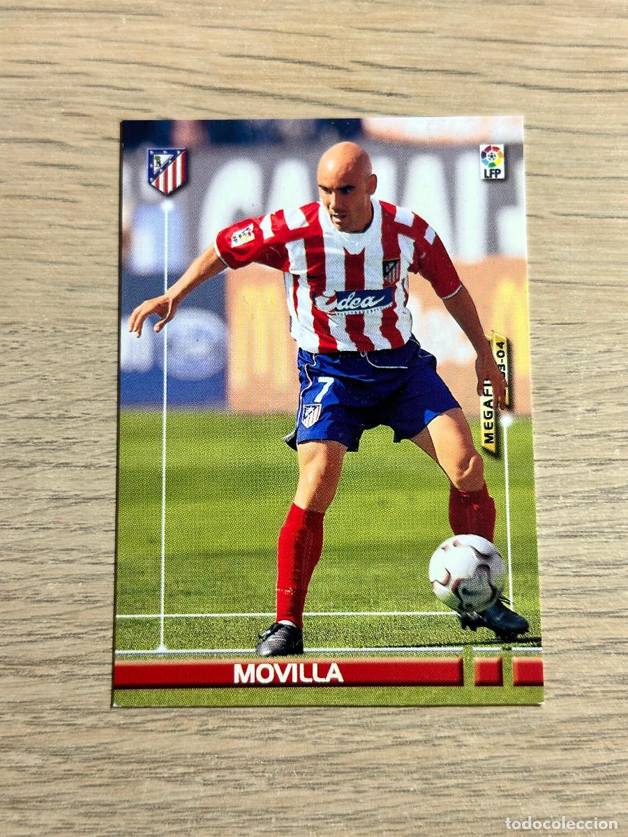 Cromos de F&uacute;tbol: MOVILLA n&ordm; 45 ATLETICO DE MADRID MEGAFICHAS 2003 2004 PANINI 03 04