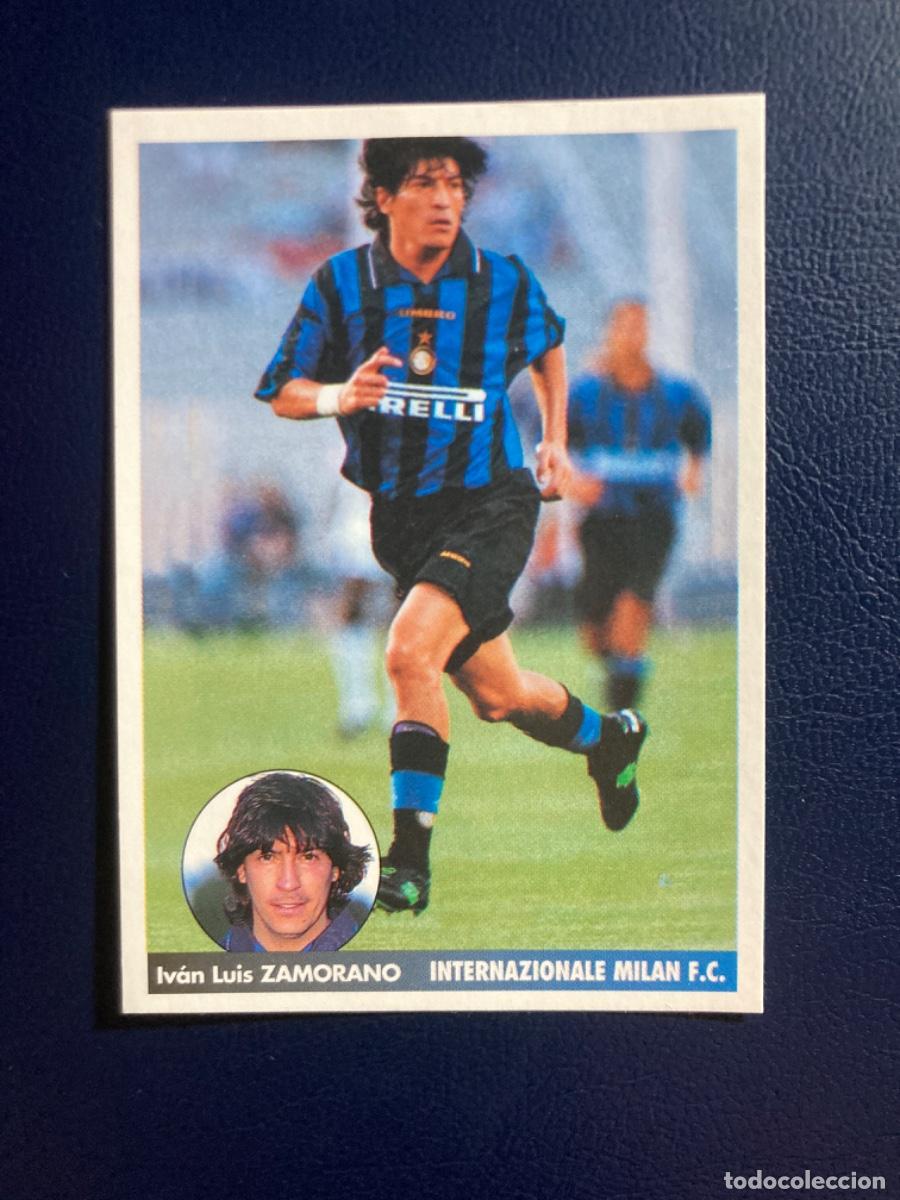 Cromos de F&uacute;tbol: 128 ZAMORANO INTER MILAN PANINI LOS MEJORES EQUIPOS DE EUROPA 96 97 - SIN PEGAR
