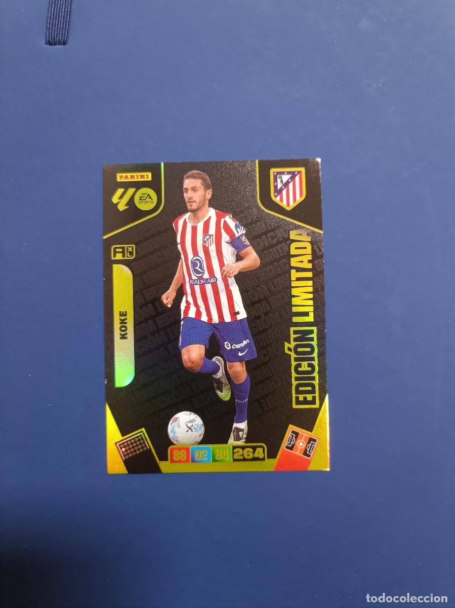 Cromos de F&uacute;tbol: Koke edici&oacute;n limitada Adrenalyn XL 25 26 Atl&eacute;tico de Madrid 2025 2026