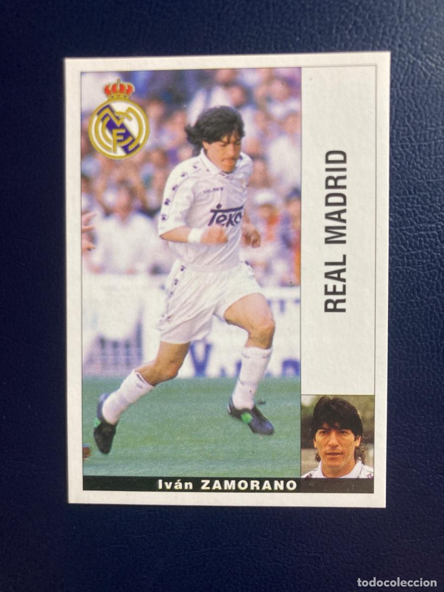 Cromos de F&uacute;tbol: ZAMORANO (REAL MADRID) - - CROMO LIGA 1995 1996 PANINI 95 96 - Sin pegar