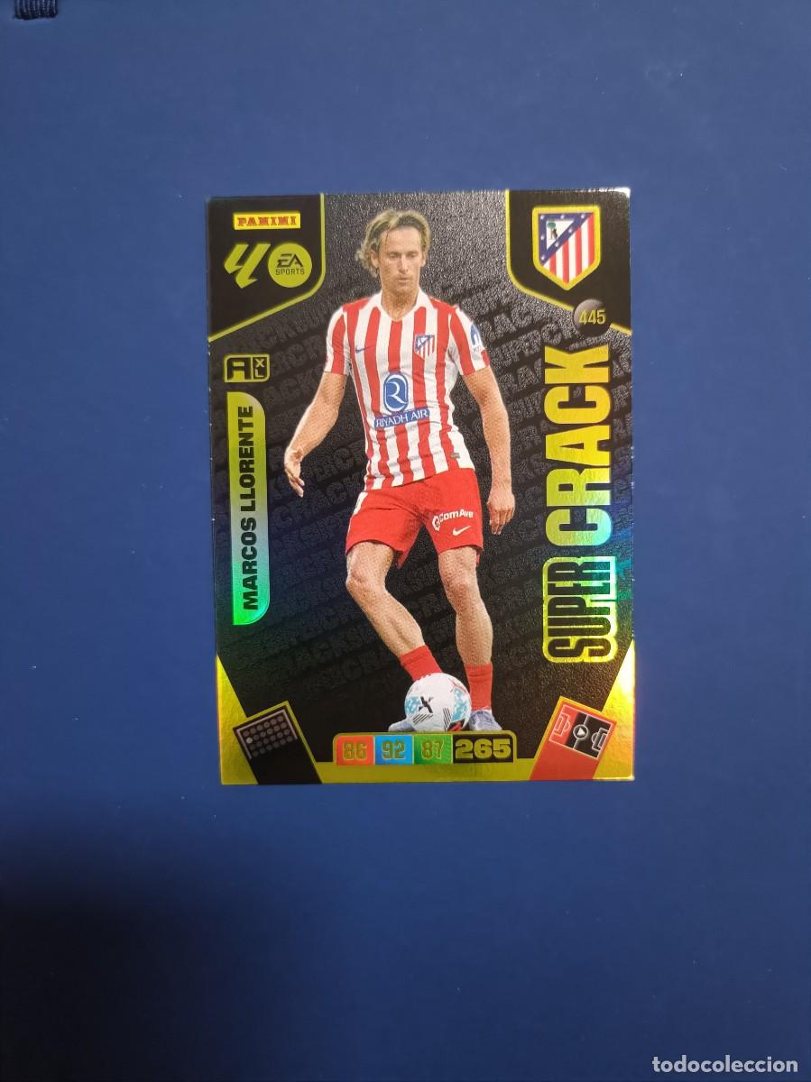 Cromos de F&uacute;tbol: Marcos Llorente super crack Adrenalyn XL 25 26 Atl&eacute;tico de Madrid 2025 2026