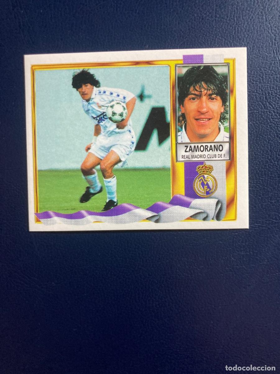 Cromos de F&uacute;tbol: ZAMORANO (REAL MADRID) - CAMPEONATO DE LIGA 95/96 1995/1996 - EDICIONES ESTE - Sin pegar