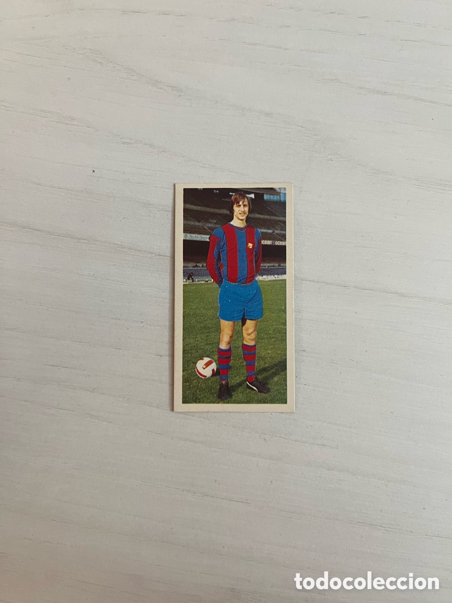 Cromos de F&uacute;tbol: 1975 Johan Cruyff FC Barcelona Liga este EXCELENTE ESTADO nuevo sin pegar