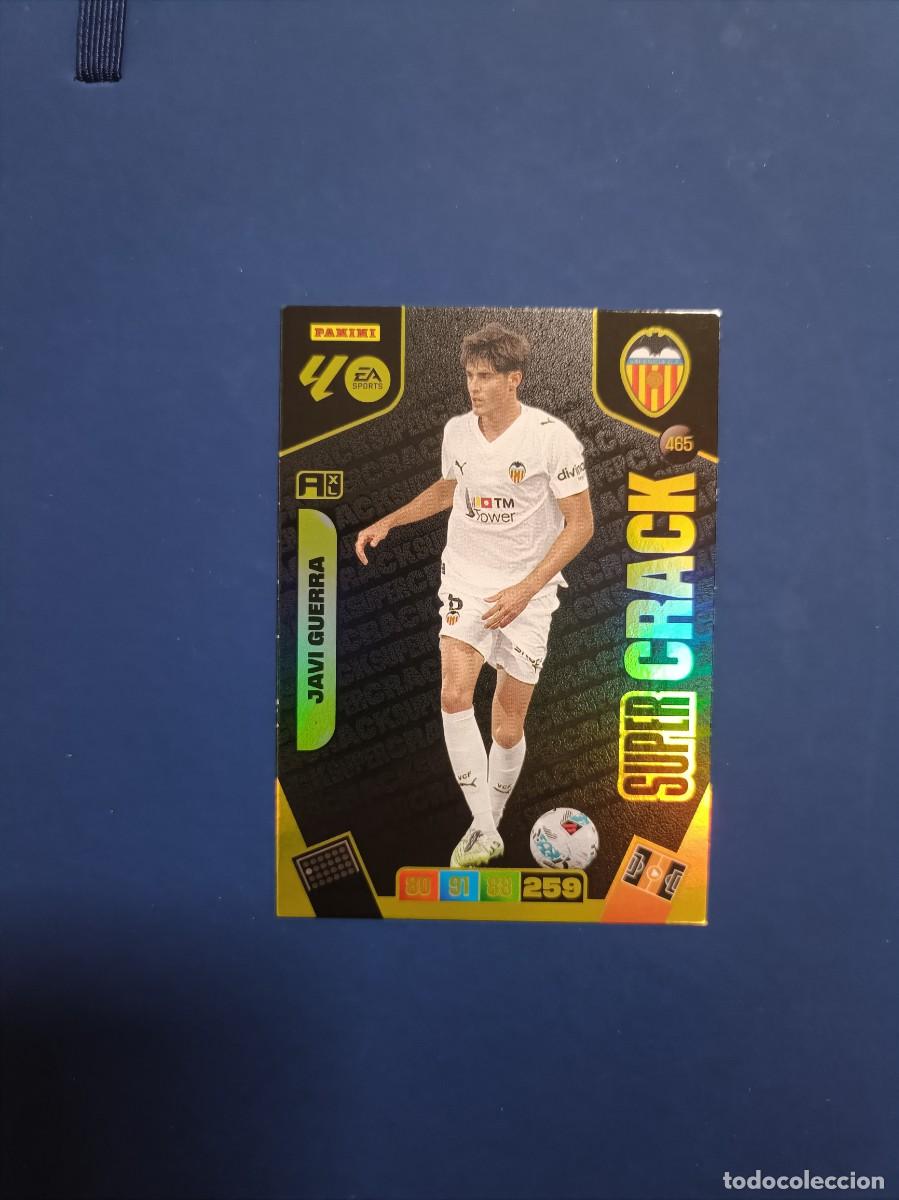 Cromos de F&uacute;tbol: Javi Guerra super crack Adrenalyn XL 25 26 Valencia 2025 2026