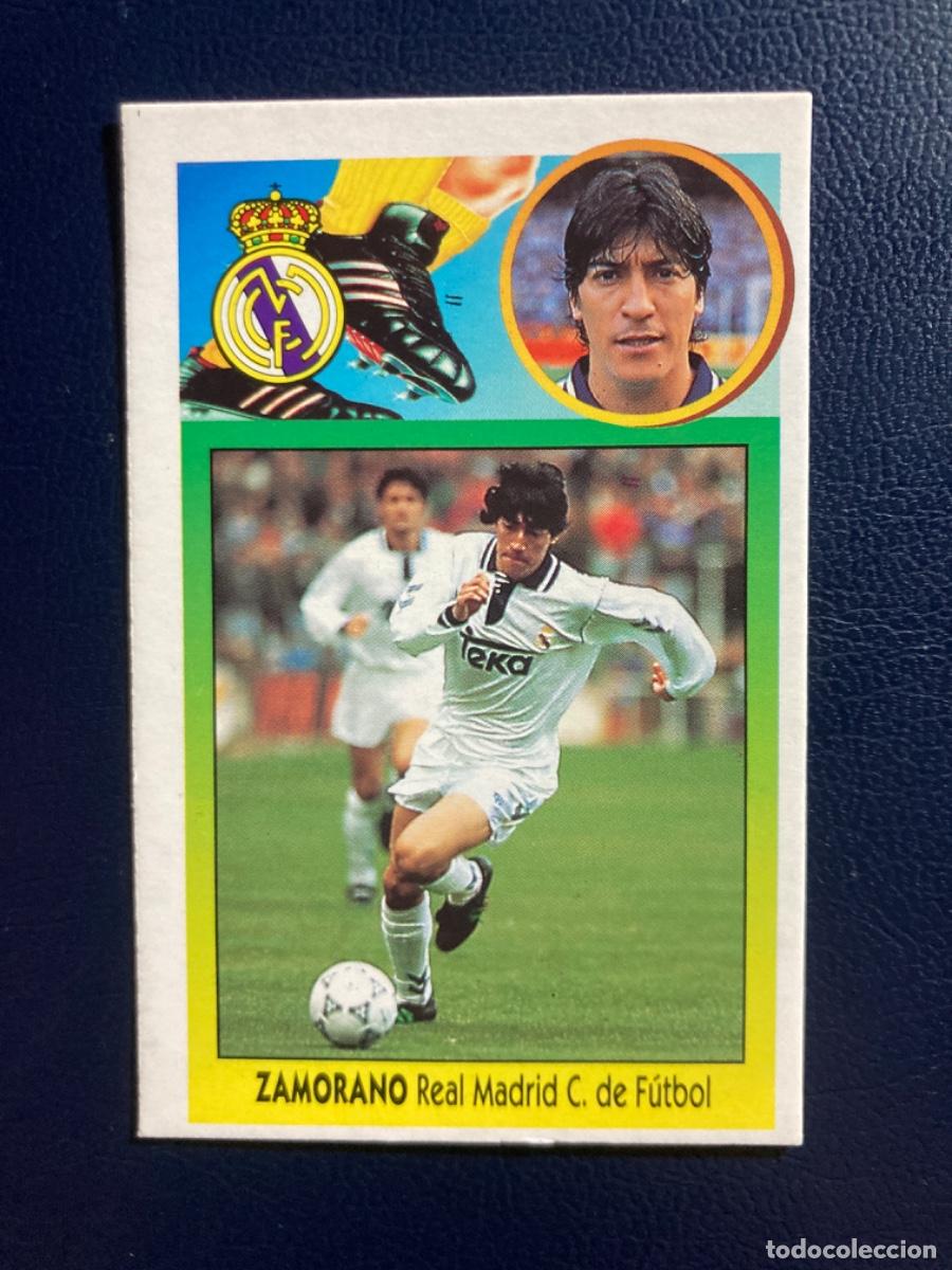 Figurine di Calcio: ZAMORANO REAL MADRID LIGA EDICIONES ESTE 1993-1994 93-94 Sin pegar