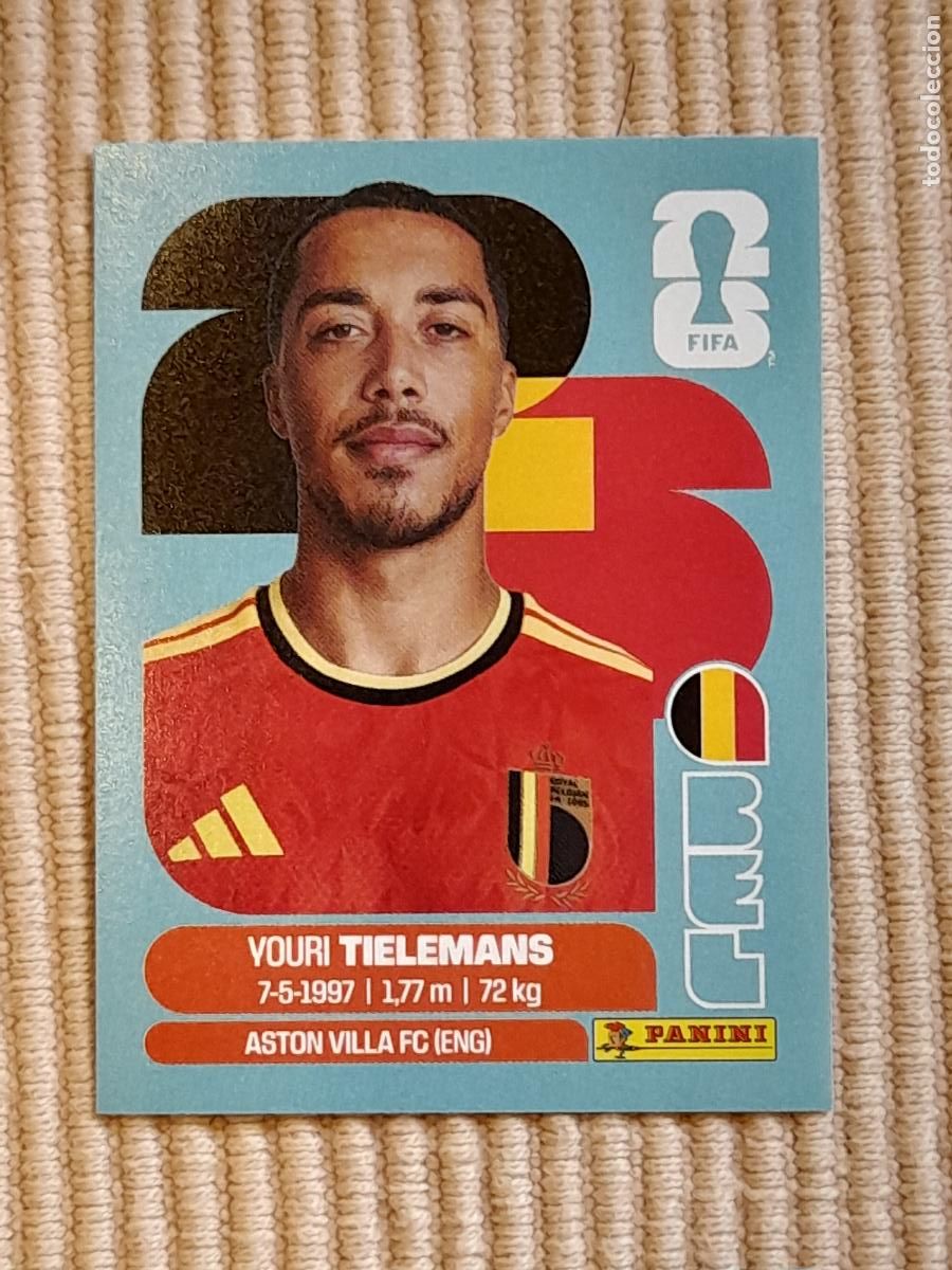 Figurine di Calcio: CROMO BEL 9 Youri Tielemans BELGICA. FIFA WORLD CUP 2026 (MUNDIAL MEXICO EE.UU CANADA) STICKERS