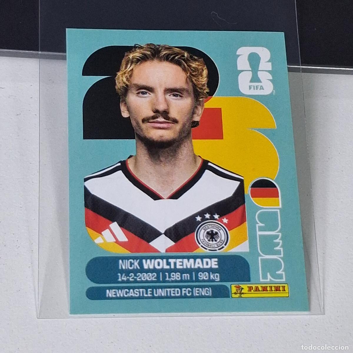 Figurine di Calcio: B7 GER20 NICK WOLTEMADE 20 ALEMANIA GERMANY GER MUNDIAL FIFA WORLD CUP 2026 STICKER PANINI