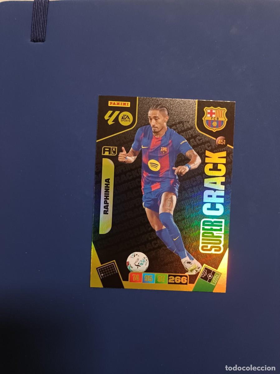 Cromos de F&uacute;tbol: Raphinha super crack Adrenalyn XL 25 26 Barcelona 2025 2026