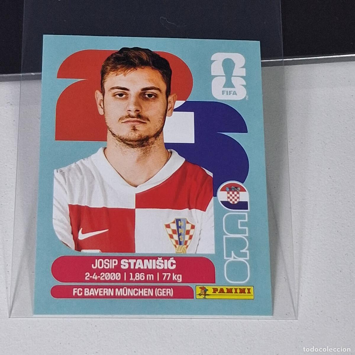 Figurine di Calcio: B7 CRO5 JOSIP STANI&Scaron;IĆ 5 CROATIA CROACIA CRO MUNDIAL FIFA WORLD CUP 2026 STICKER PANINI