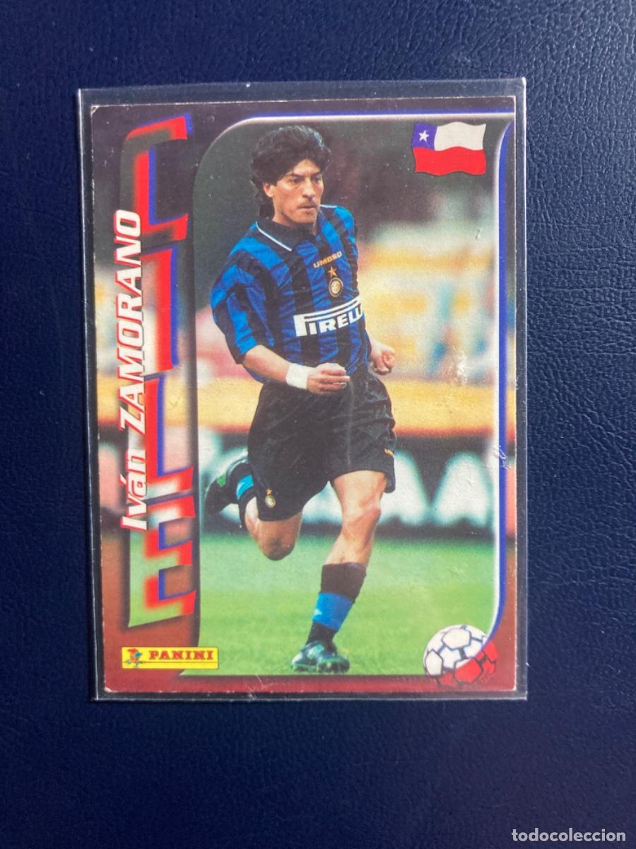 Figurine di Calcio: 66 Iv&aacute;n Zamorano - Inter Mil&aacute;n - Campioni al Mondiali 1998 - Panini