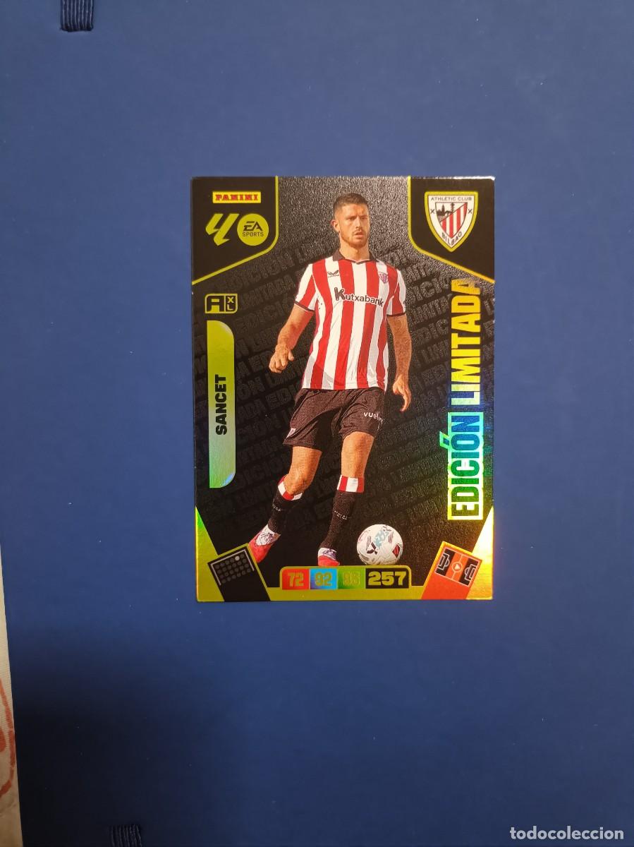 Cromos de F&uacute;tbol: Sancet edici&oacute;n limitada Adrenalyn XL 25 26 Athletic de Bilbao 2025 2026
