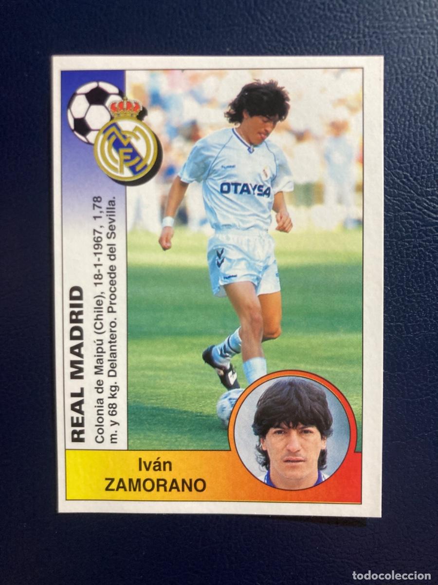 Cromos de F&uacute;tbol: 194 ZAMORANO COLOCA REAL MADRID PANINI LIGA 1994 1995 94 95 SIN PEGAR