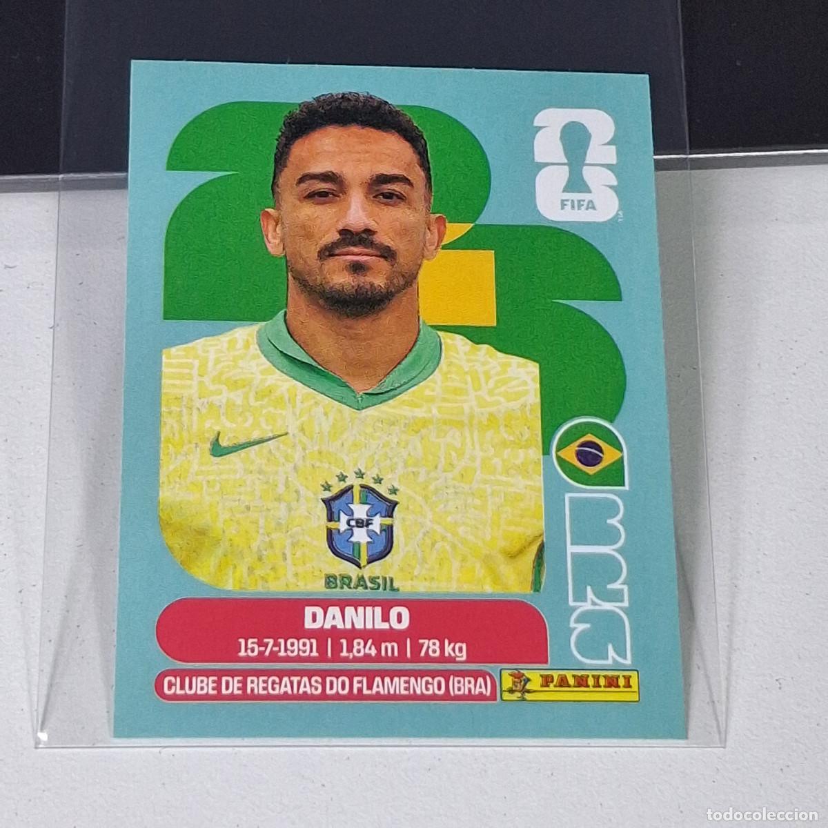 Cromos de F&uacute;tbol: B7 BRA7 DANILO 7 BRAZIL BRASIL BRA MUNDIAL FIFA WORLD CUP 2026 STICKER PANINI