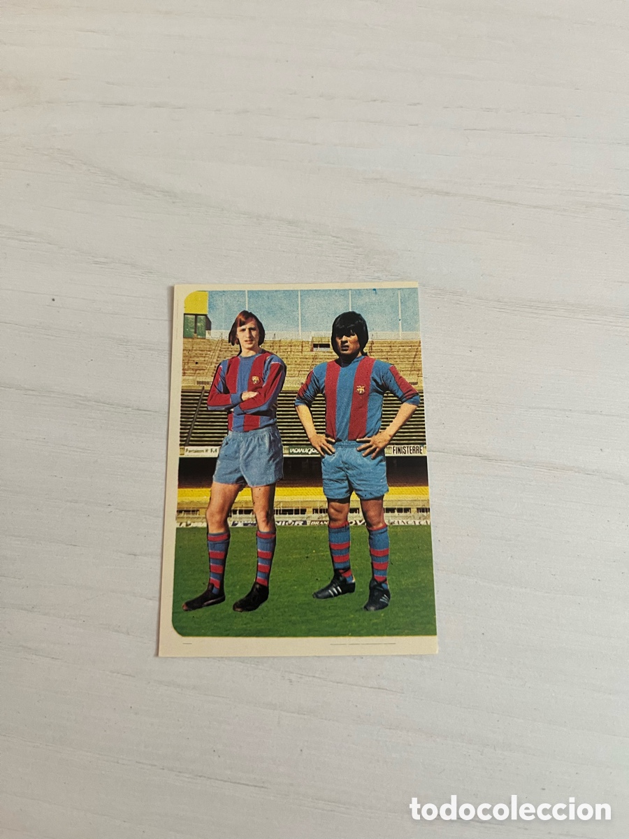 Cromos de F&uacute;tbol: 21 Cruyff Sotil Ruiz Romero 1975 EXCELENTE ESTADO NUNCA PEGADO