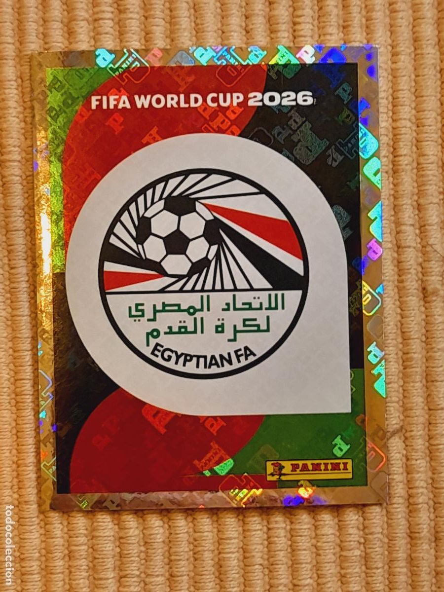 Figurine di Calcio: CROMO EGY 1 ESCUDO EGIPTO. FIFA WORLD CUP 2026 (MUNDIAL MEXICO EE.UU CANADA) STICKERS