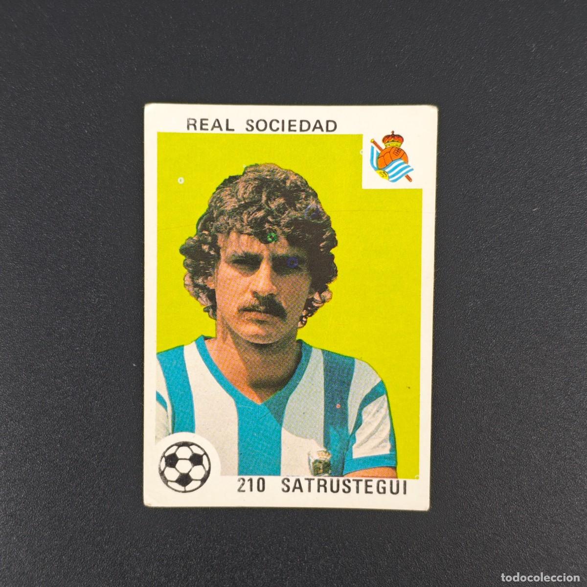 Figurine di Calcio: CROMO LIGA ESPA&Ntilde;OLA MAGA 210 SATRUSTEGUI REAL SOCIEDAD NUNCA PEGADO SIN PEGAR 78 79 1978 1979 RA526