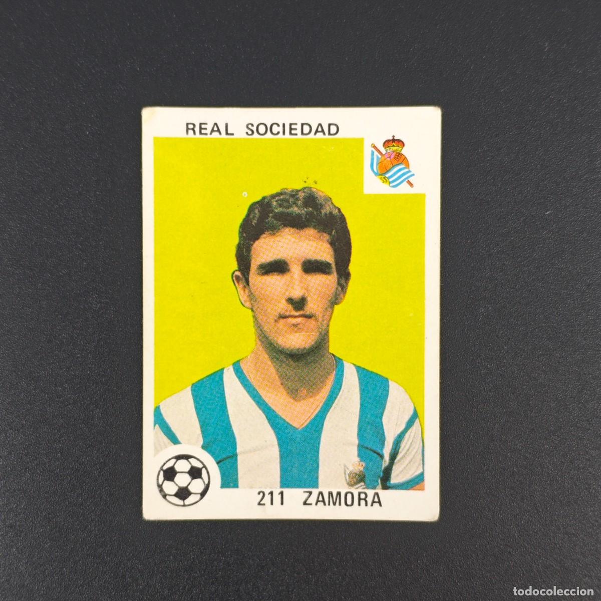 Figurine di Calcio: CROMO LIGA ESPA&Ntilde;OLA MAGA 211 ZAMORA REAL SOCIEDAD NUNCA PEGADO SIN PEGAR 78 79 1978 1979 RA526