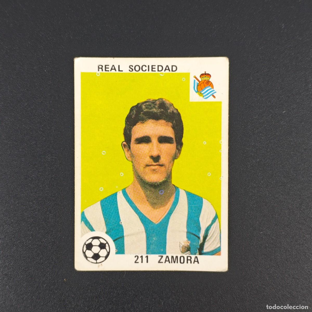 Cromos de Futebol: CROMO LIGA ESPA&Ntilde;OLA MAGA 211 ZAMORA REAL SOCIEDAD NUNCA PEGADO SIN PEGAR 78 79 1978 1979 RA526