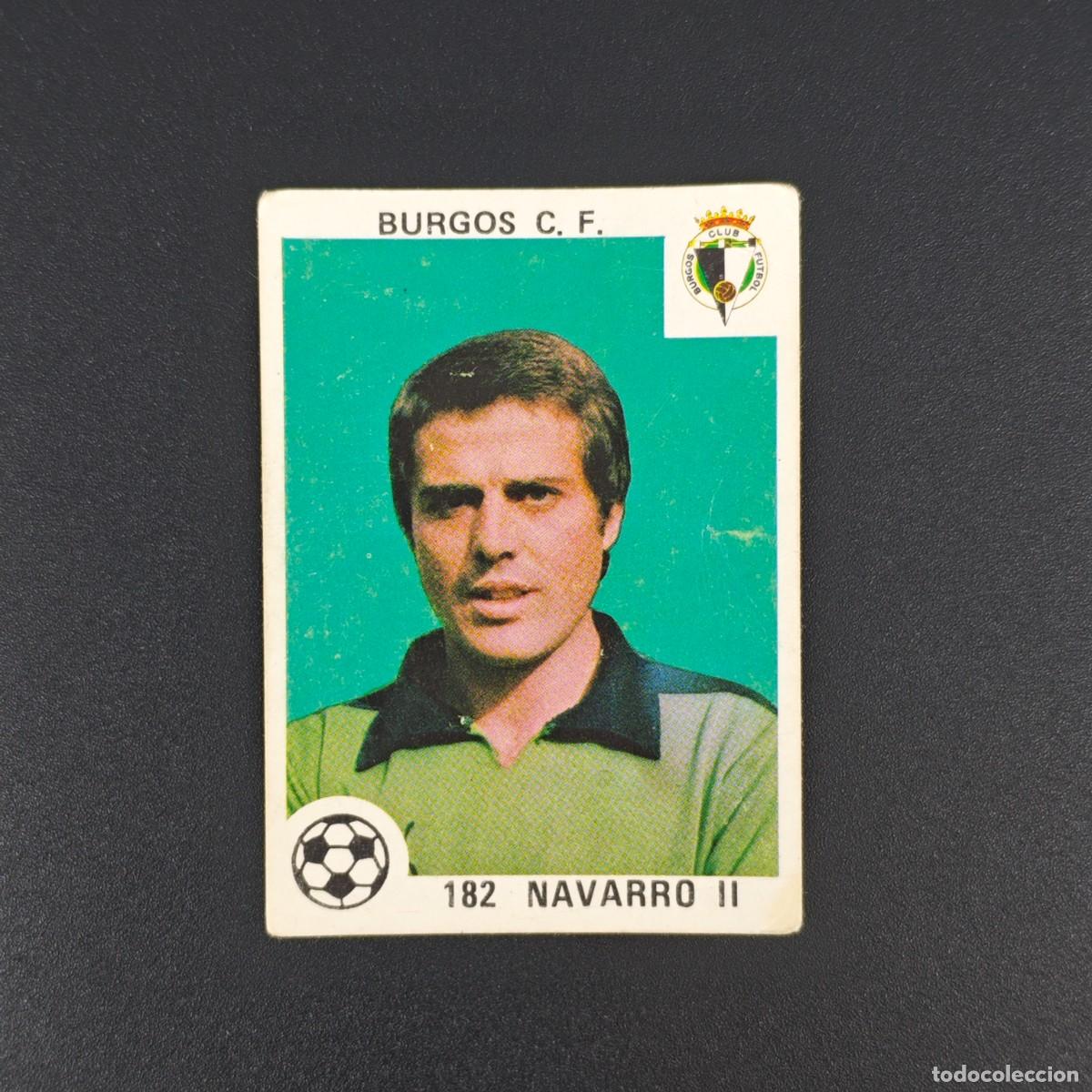 Cromos de Futebol: CROMO LIGA ESPA&Ntilde;OLA MAGA 182 NAVARRO II BURGOS NUNCA PEGADO SIN PEGAR 78 79 1978 1979 RA526