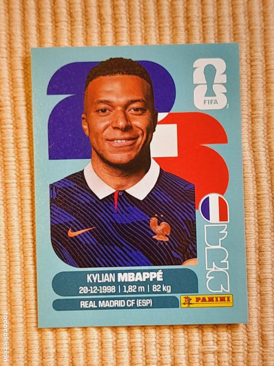 Figurine di Calcio: CROMO FRA 20 Kylian Mbapp&eacute; FRANCIA. FIFA WORLD CUP 2026 (MUNDIAL MEXICO EE.UU CANADA) STICKERS