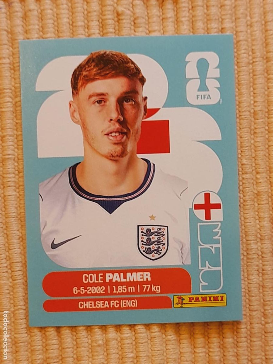 Cromos de F&uacute;tbol: CROMO ENG 12 Cole Palmer INGLATERRA. FIFA WORLD CUP 2026 (MUNDIAL MEXICO EE.UU CANADA) STICKERS