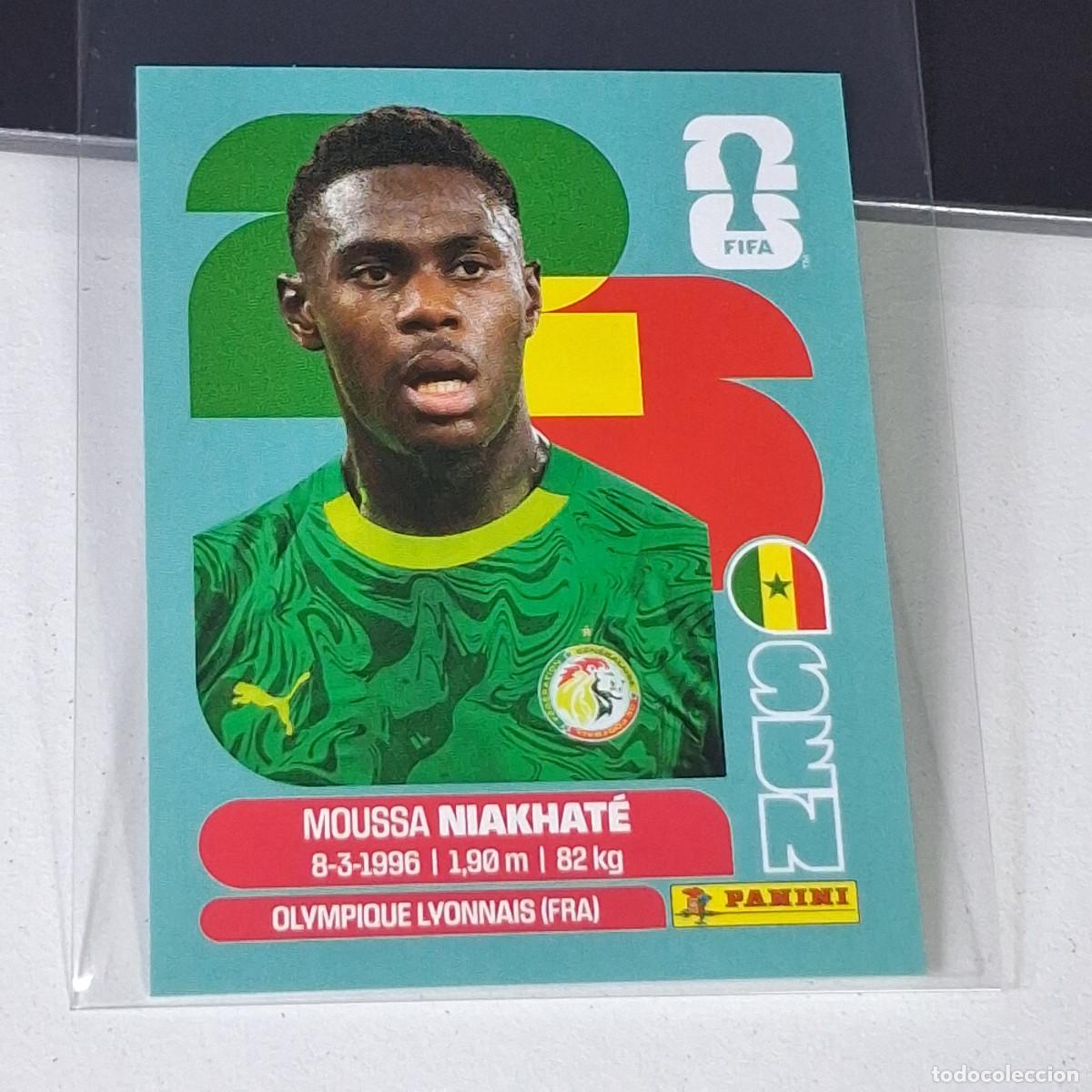 Cromos de F&uacute;tbol: B7 SEN4 MOUSSA NIAKHAT&Eacute; 4 SENEGAL SEN MUNDIAL FIFA WORLD CUP 2026 STICKER PANINI