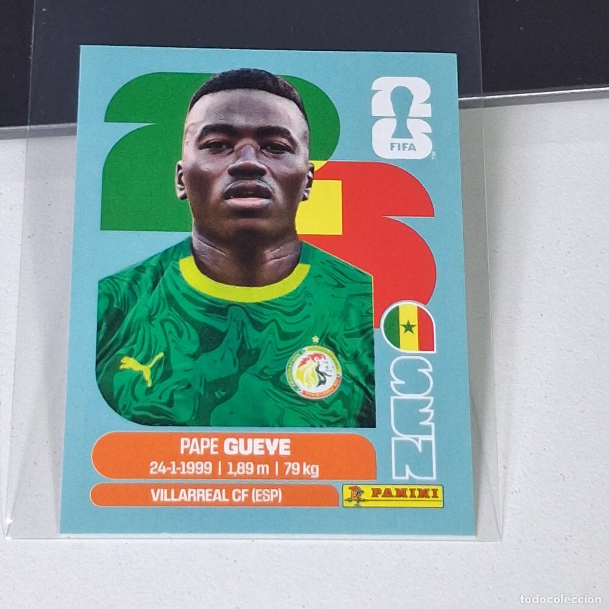 Cromos de F&uacute;tbol: B7 SEN 11 SEN11 PAPE GUEYE SENEGAL SENEGAL SEN MUNDIAL FIFA WORLD CUP 2026 STICKER PANINI